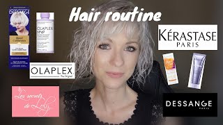 HAIR ROUTINE BLOND POLAIRE ET TUTO WAVY ONDULATIONS JE VOUS EXPLIQUE TOUT [upl. by Anilec]