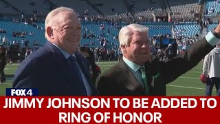 Jimmy Johnson to be inducted into Cowboys Ring of Honor [upl. by Jonell283]