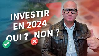 INVESTIR DANS LIMMOBILIER EN 2024 [upl. by Esertak]