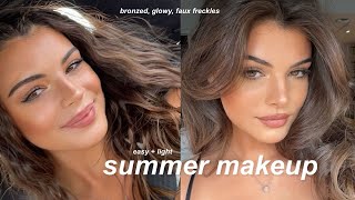 my easy summer makeup routine [upl. by Anett]