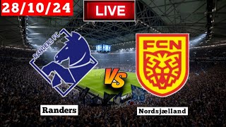 Randers vs Nordsjælland  Superliga  Fifa Live Match Score 🛑 [upl. by Nowujalo]