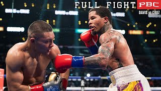 Davis vs Cruz FULL FIGHT December 5 2021  PBC on Showtime PPV [upl. by Anib]