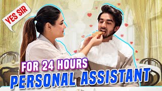 KHUSHI BECAME MY PERSONAL ASSISTANT FOR 24 HOURS🫡  VLOG  KUNAL TOMAR [upl. by Yemrots]