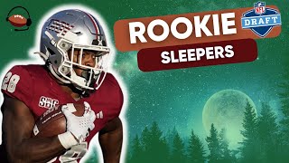 6 MUST Draft Dynasty Rookie Sleepers  Dynasty Fantasy Football 2024 [upl. by Esimorp]