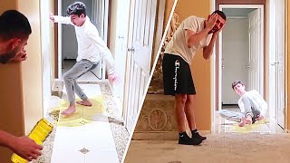 OIL SLIP PRANK ON FaZe RUG HE GOT HURT [upl. by Melak]