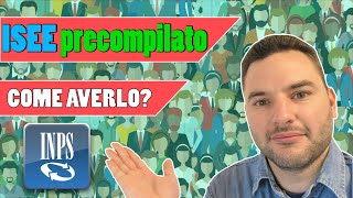 Come fare lISEE online precompilato  Tutorial ISEE ordinario INPS online [upl. by Eyr]