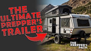 A Camper Trailer  One of the Ultimate Preps [upl. by Duleba]