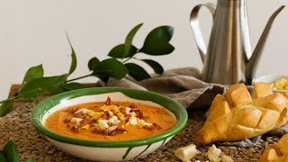 Salmorejo Cordobés la receta auténtica [upl. by Eetsim989]