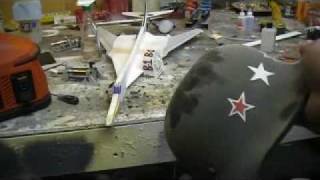 how to build a rc jet B1 Bomber  185 pt 3 [upl. by Airdnaxila]