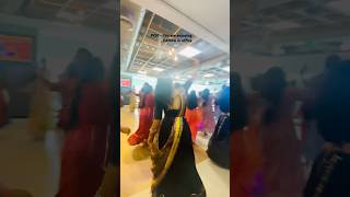 Garba in office 📍GIFT city garba navratrispecial dance [upl. by Guendolen648]