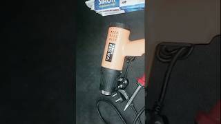 electric heat air gun unboxing video experiment [upl. by Giess81]