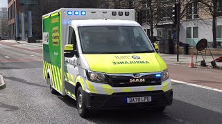 New generation of St John Ambulance responding with siren and lights New VS Old [upl. by Guy789]