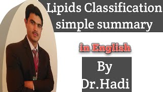 Lipids classification Lecture2 summary Ester and simple Lipidscompound and derived lipids [upl. by Michelina208]