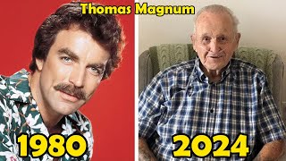 Magnum PI 1980–1988 ★ Then and Now 2024 How They Changed [upl. by Euphemie971]