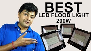 Best 200Watt LED Flood Light For Out Door Unboxing And Review [upl. by Hugh]