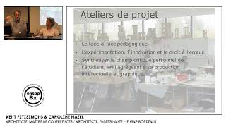 Atelier niveau master en architecture  projet habitats S7S8S9 [upl. by Nanek936]