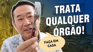 TERAPIA DO GARFO PARA TRATAR QUALQUER ÓRGÃO  CORAÇÃO PULMÃO FÍGADO ESTÔMAGO  Dr Peter Liu [upl. by Elfreda]