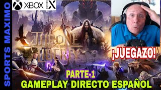 THRONE AND LIBERTY PARTE1 ¡JUEGO COMPLETO XBOX SERIES X GAMEPLAY  ANALISIS DIRECTO ESPAÑOL [upl. by Revell]