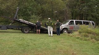 Students injured in van crash near Hazleton [upl. by Scarito383]