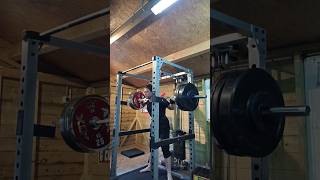 3x5 165 Kgs Squat Backoffs Last Set [upl. by Sitrik]