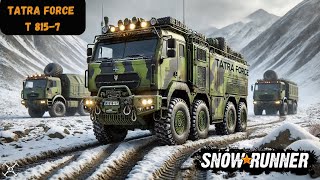 Liberando e Editando o Tatra Force T8157  Snow Runner [upl. by Myrah]