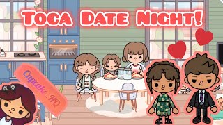 Toca Boca Date Night 🥰 roleplay with voice [upl. by Aeki]