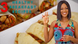 3 HEALTHY amp DELICIOUS BREAKFAST RECIPES  EASY TO PREPARE  ZEELICIOUS FOODS [upl. by Aihsem]