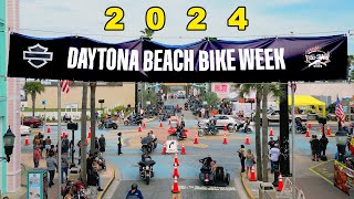 BIKE WEEK DAYTONA BEACH 2024  Highlights amp Drone footage [upl. by Ynohtona]