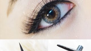 How to Apply Eyeliner Both Upper amp Lower Lids ll เขียนขอบตาบนและล่างง่ายๆ แบบไม่แพนด้า [upl. by Gentilis]