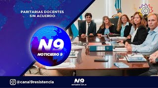 PARITARIAS DOCENTES SIN ACUERDO  NOTICIERO 9 [upl. by Goodrich]