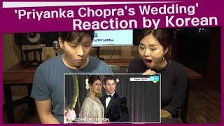 Priyanka Chopra and Nick Jonas wedding Reaction by Korean  Katrina Kaif  Deepika Padukone [upl. by Sikras]