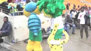 FIFA World Cup 2014  Fuleco meets Zakumi [upl. by Charmain528]