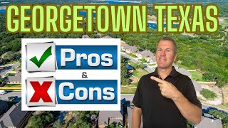 Georgetown Texas  Fastest growing city in the US  The pros and cons to living in Georgetown [upl. by Accire]