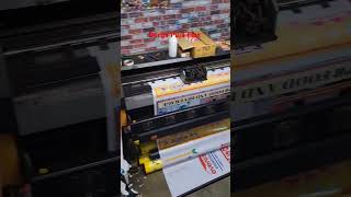 Only Flex print black Back flex Print vlogs flexprint bannerprinting durgapuja2024 [upl. by Eltrym]