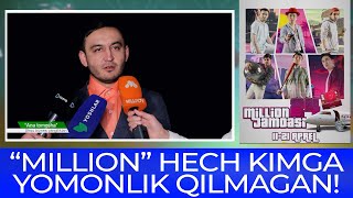 Million jamoasi hech bir ijodkoriga yomonlik qilmagan  Million 2024  Konsertdan maxsus reportaj [upl. by Happ134]