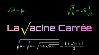 Racine Carrée  Cours Complet Définition Propriétés Astuces [upl. by Aneled]