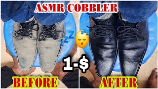 Asmr CobblerGood Brush Sound For your Deep Sleep And stress Free Mind Very Satisfing Work And Video [upl. by Savihc]