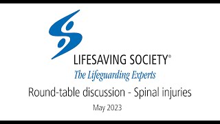 Roundtable discussion on spinal injuries  May 2023 [upl. by Ayekal]