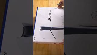 Sony PS5 Playstation5 Unboxing shortsvideo gaming [upl. by Fabrianna]