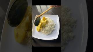 Potato curry Fish Curry Thebu kola sambola [upl. by Bisset]