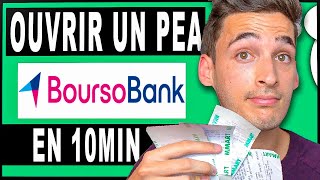 Comment Ouvrir un PEA Boursobank ex Boursorama en Moins de 10 Minutes – Guide complet [upl. by Earl415]