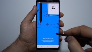 Prezentare MyScript Nebo Android  Galaxy Note 9  aplicatie premium pentru notite [upl. by Aicemak]