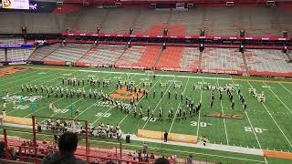 Kingston Tiger Marching Band Carrier Dome Championships 103022 [upl. by Noakes363]