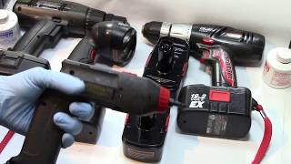 How to use Harbor Freight NiCd batteries to rebuild other battery packs Craftsman 192v [upl. by Assener]