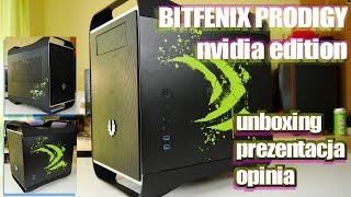 Bitfenix Prodigy Nvidia edition  obudowa miniITX na 9 dysków twardych Prezentacja możliwości [upl. by Emad]