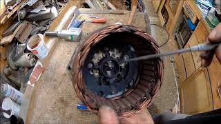 how to fix a sticky brush in a 2003 nissan xterra alternator [upl. by Fruma358]