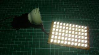 ProyectosLed 46 Luz led casera para ahorrar energia parte 2 [upl. by Luis]