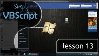 VBScript Basics Part 13  Internet Explorer  HTML Automation [upl. by Naraj733]