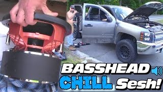 BASSHEAD FUN Jesse TEARS OUT Car Audio Install w 15quot EVIL Subwoofer amp BUYS 10quot Contralto SUB [upl. by Edualcnaej]