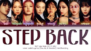 GOT the beat 갓 더 비트 Step Back  You As A Member Karaoke  8 Members Ver [upl. by Alethea]